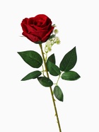 Цветы искусственные «Роза венесуэльская», 8×56 см, бордовые - фото 52685756