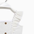 Комплект для девочки (топ, юбка) KAFTAN, р.30 (98-104 см), белый 9571588 - фото 10557730