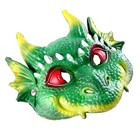 Маска «Дракон», цвет зелёный - Фото 2