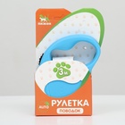 Рулетка «Следы», 3 м, до 10 кг, голубая - Фото 8