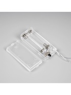 Светодиодная верхушка на ёлку «Звезда белая», 16 см, 10 LED, от батареек ААх2, фиксинг, свечение белое - Фото 6