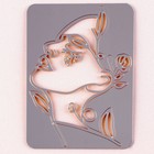 Топпер для торта «Девушка с цветами», золотой - Фото 2