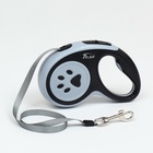 Рулетка «В путь!», 5 м, до 15 кг, чёрная, серая - Фото 4