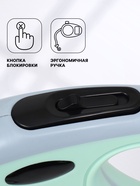 Рулетка «В путь!», 5 м, до 15 кг, мятная - Фото 2