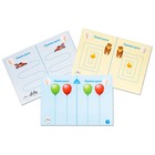 Набор карточек для рисования двумя руками «Утёнок», уровень 1 - фото 25445876