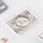 Чехол для бейджа «Геометрия», 9×7 см - Фото 2