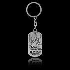 Брелок для ключей жетон «Я всегда рядом», 9.5×2.7 см - Фото 2