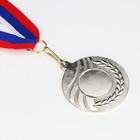 Медаль под нанесение 007 диам 5 см. Цвет сер. С лентой - Фото 3