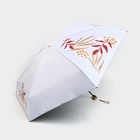 Зонт женский механический «Осеннее настроение», 6 спиц, складывается в размер телефона - Фото 2