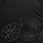 Зонт женский механический «Тропические листья», 6 спиц, складывается в размер телефона - Фото 4