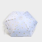 Зонт женский механический, 6 спиц, белый - Фото 3