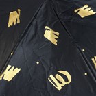 Зонт женский механический, 6 спиц, чёрный - Фото 4