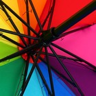 Зонт женский механический, радужный «Наслаждаюсь дождём», 10 спиц - Фото 5