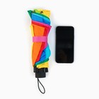 Зонт женский механический, радужный «Наслаждаюсь дождём», 10 спиц - Фото 8