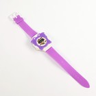 Часы наручные электронные «Бабочка», детские, d=3 см, длина 19.5 см, ремешок силикон - Фото 4