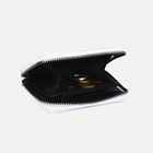 Кошелёк детский «Котёнок-акулёнок», маленький, на молнии, белый - фото 65393916