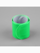 Светоотражающий слэп-браслет, самофиксирующийся, 22×3 см, цвет МИКС - Фото 4