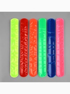 Светоотражающий слэп-браслет, самофиксирующийся, 22×3 см, цвет МИКС - Фото 8