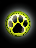Светоотражающий значок «Лапка», d=5.8 см, жёлтый - Фото 5