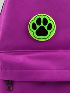 Светоотражающий значок «Лапка», d=5.8 см, жёлтый - Фото 6