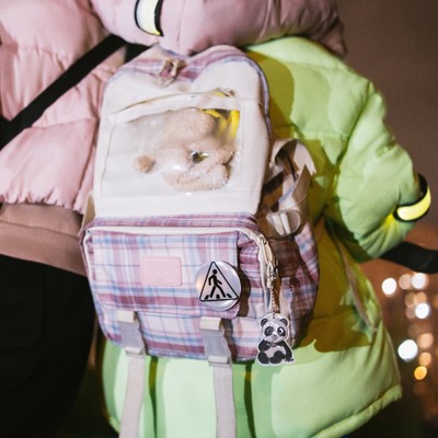 Светоотражающий значок «Пешеходный переход», d=5.8 см, МИКС