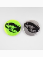 Светоотражающий значок «Авто», d=5.8 см, МИКС - Фото 3