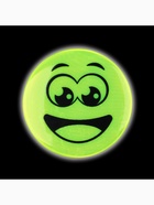 Светоотражающий значок «Удивлённый смайл», d=5.8 см, жёлтый - Фото 6