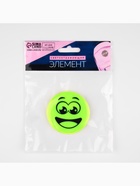 Светоотражающий значок «Удивлённый смайл», d=5.8 см, жёлтый - Фото 8