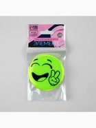 Светоотражающий значок «Всем мир», d=5.8 см, жёлтый - Фото 7