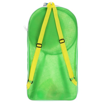 Набор для бадминтона ONLYTOP «Друзья»: 2 ракетки 44 см, 2 волана, мяч, чехол, зелёный