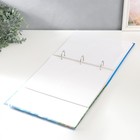 Фотоальбом на 500 фото 10х15 см, пластик. листы , кольца "deep blue" Кит. Поля - фото 22281785