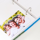 Фотоальбом на 500 фото 10х15 см, пластик. листы , кольца "deep blue" Кит. Поля - фото 22281786