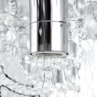 Люстра 5637/600 хром 8х40Вт E14 LED ПДУ 60х60х27см - фото 27567951