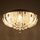 Люстра 5637/600 хром 8х40Вт E14 LED ПДУ 60х60х27см - фото 27567945