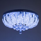 Люстра 5637/600 хром 8х40Вт E14 LED ПДУ 60х60х27см - фото 27567946