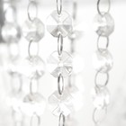 Люстра 5844/300 CR хром 3х40Вт E14 LED ПДУ 30х30х19см - фото 44381302