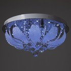 Люстра 5956/500 CR хром 5х40Вт E14 LED ПДУ 50х50х24см - фото 25565823