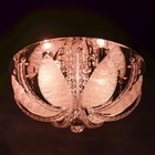 Люстра 5967/400 CR хром 4х40Вт E14 LED RGB ПДУ 40х40х21см - фото 42640269