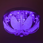 Люстра 5967/400 CR хром 4х40Вт E14 LED RGB ПДУ 40х40х21см - фото 42640271