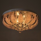 Люстра 5953/600 CR хром 8х40Вт E14 LED RGB ПДУ 50х50х25см - фото 37099819