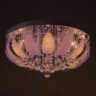 Люстра 5953/600 CR хром 8х40Вт E14 LED RGB ПДУ 50х50х25см - фото 37099820