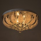 Люстра 5953/600 CR хром 8х40Вт E14 LED RGB ПДУ 50х50х25см - фото 37099814