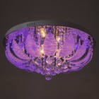 Люстра 5953/600 CR хром 8х40Вт E14 LED RGB ПДУ 50х50х25см - фото 37099817