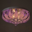 Люстра 5953/600 CR хром 8х40Вт E14 LED RGB ПДУ 50х50х25см - фото 37099818