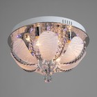 Люстра 5955/400 CR хром 4х40Вт E14 LED-RGB ПДУ 40х40х21см - фото 36118739