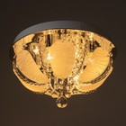 Люстра 5955/400 CR хром 4х40Вт E14 LED-RGB ПДУ 40х40х21см - фото 36059869