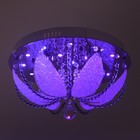 Люстра 55541/400 CR хром 4х40Вт E14 LED-RGB ПДУ 40х40х21см 9669689 - фото 14193424