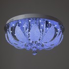 Люстра 55546/500 CR хром 5х40Вт E14 LED ПДУ 50х50х25см - фото 35847868