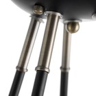 Люстра XA1244/5 BK+AB черный/бронза 5х60Вт E27 55х55х25см 9669714