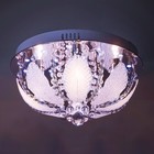 Люстра 55647/400 CR хром 4х40Вт E14 LED ПДУ 40х40х21см - фото 42640284